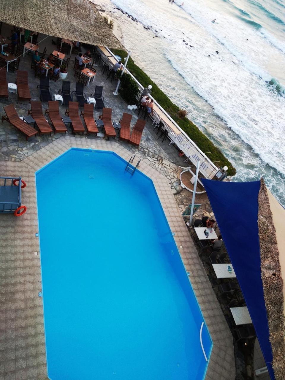 Sunset Beach Hotel Kokkini Hani ภายนอก รูปภาพ